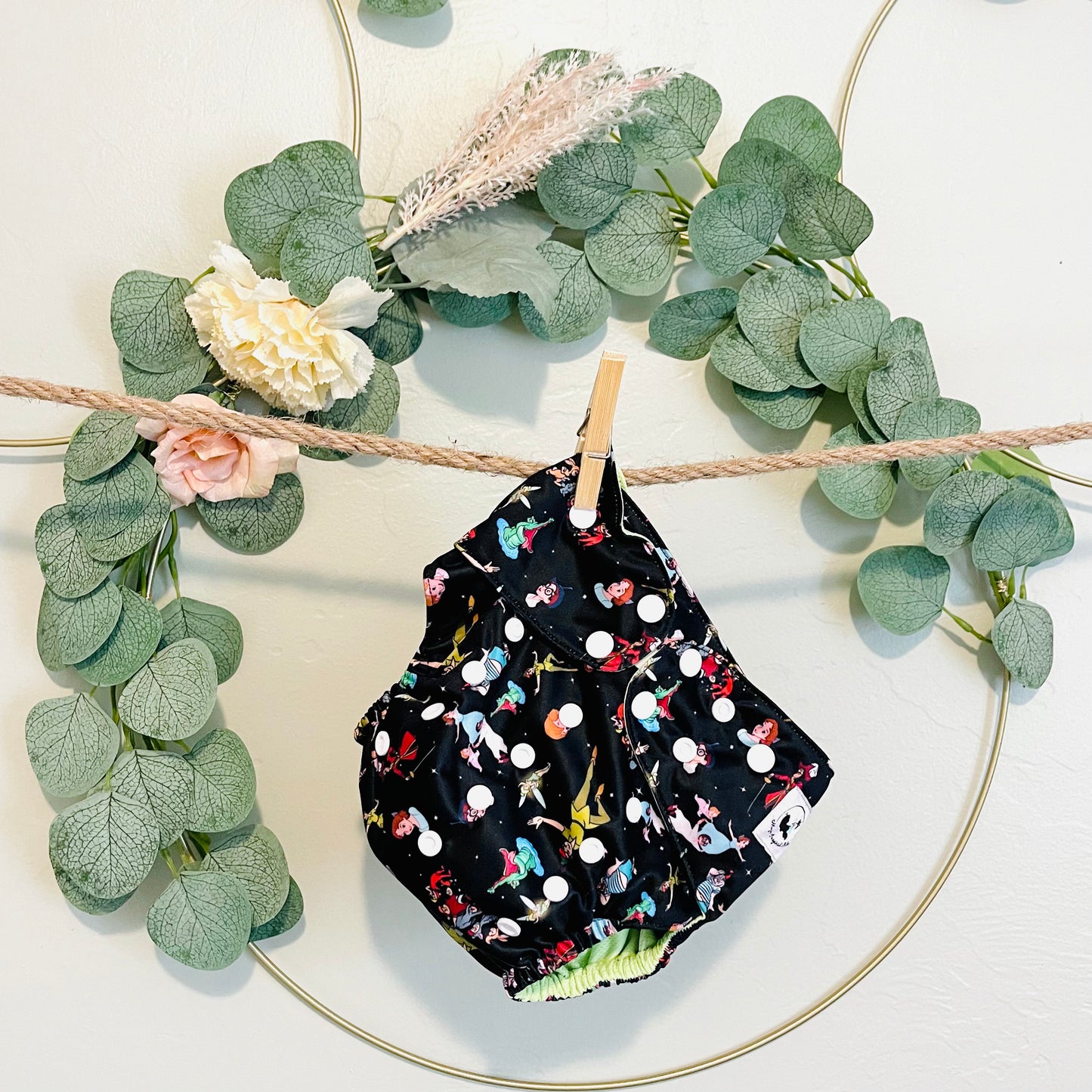 Off To Neverland Pocket Cloth Diaper