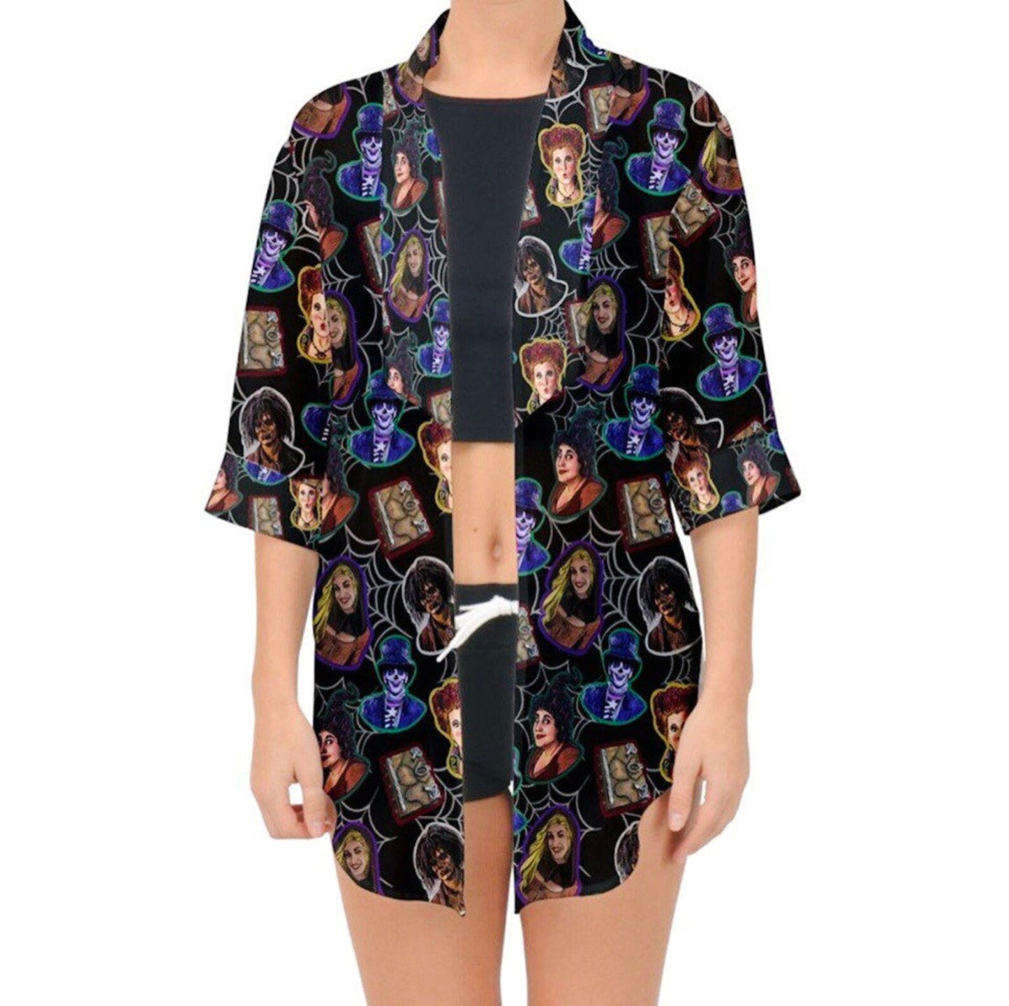 I Put a Spell On You Chiffon Kimono